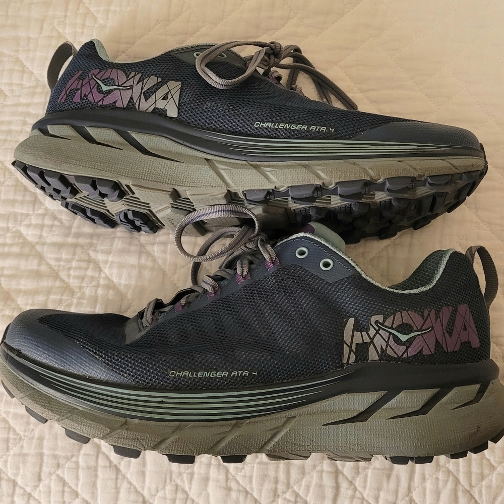 HOKA ONE ONE Challenger 4 ATR Trail Running Shoe Womens 8